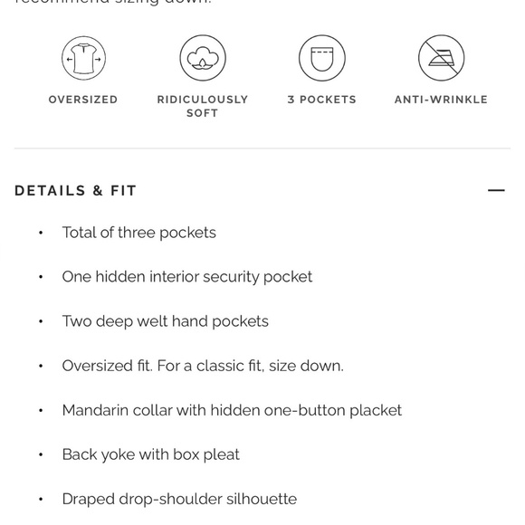 Figs Women's Rafaela Oversized Scrub Top in Graphite - Picture 8 of 9